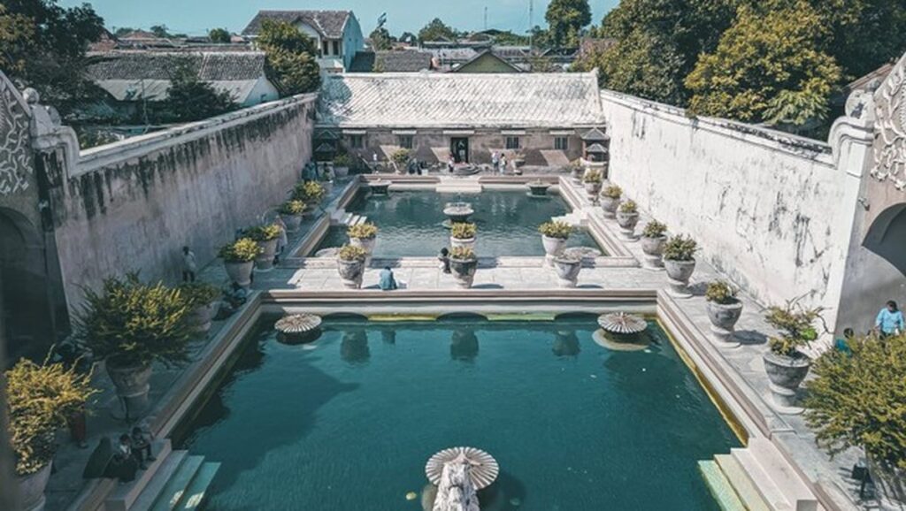 Bagian-Bagian Bangunan Dalam Wisata Taman Sari